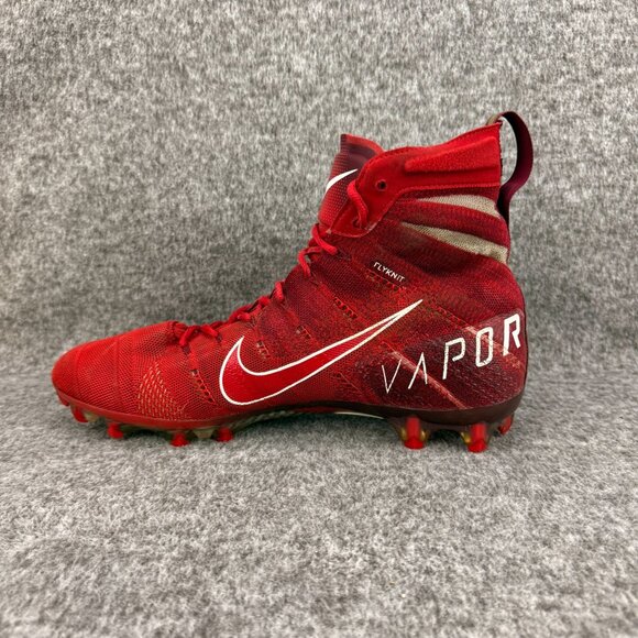 Nike Mens 12 Vapor Untouchable 3 Elite Cleats University Red Football AH7408-600 - Picture 11 of 13